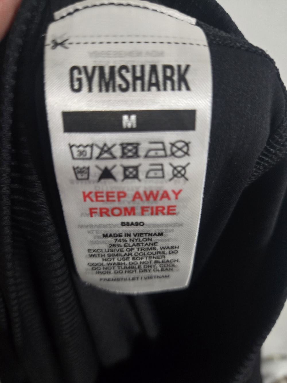 GYMSHARK RIBBED LEGGINGS - Picture 3 of 3